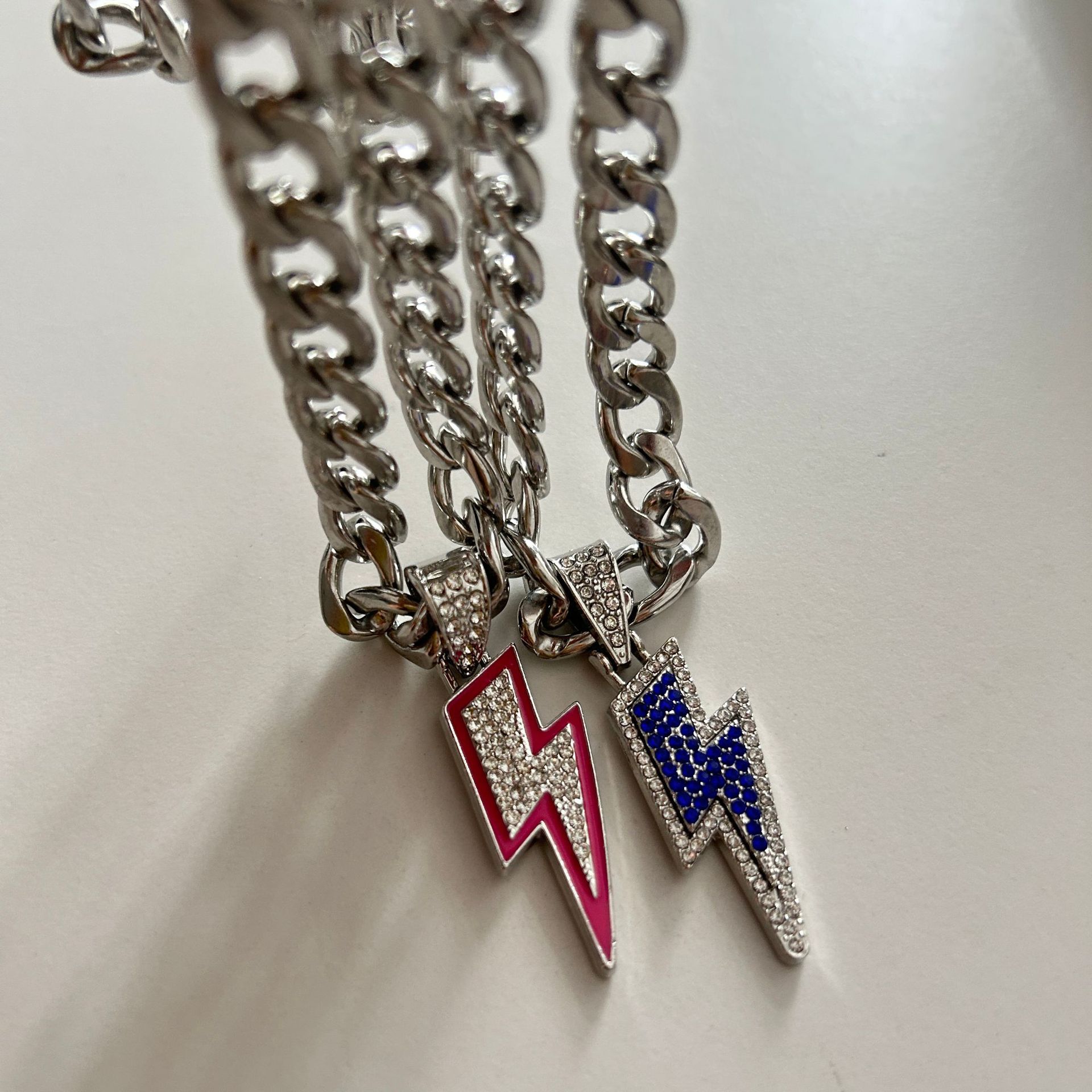 Men'S Accessories Instagram - Kalung rantai Kuba gaya hip-hop Eropa