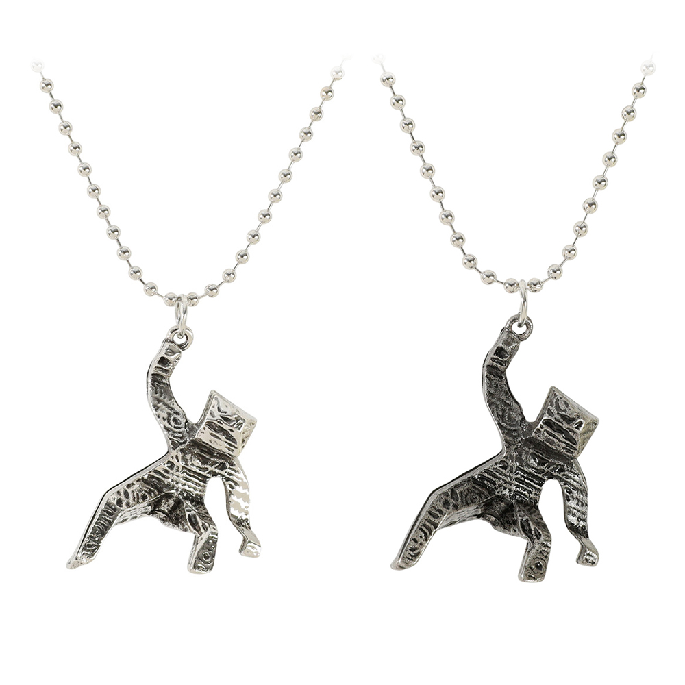 Men Accessories Pendant - Kalung Liontin 3D Xenon Rock Little