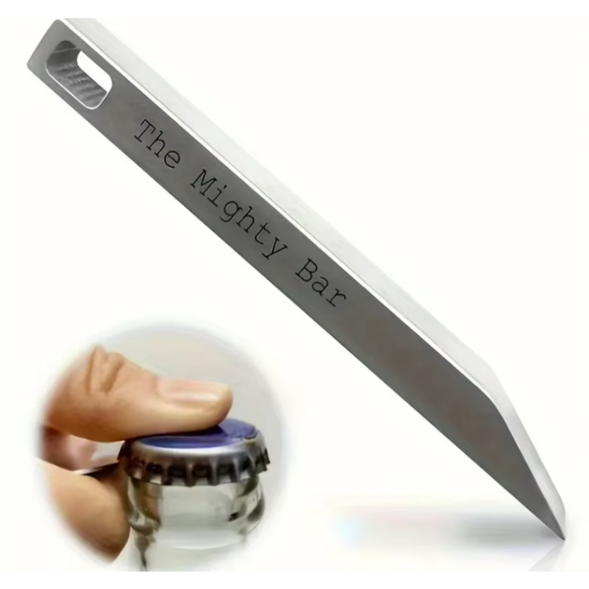 Keychain Multi Tool - Pisau Saku & Pembuka Botol Mighty