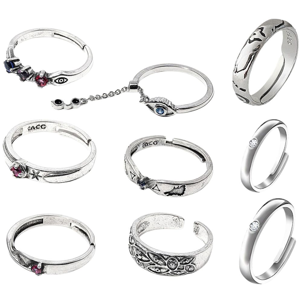 Men'S Accessories Rings - Cincin Anime JJK Yuta Okkotsu Cosplay