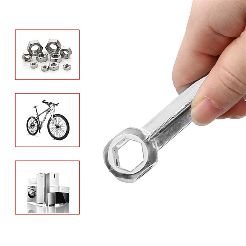 Keychain Multi Tool - Kunci Hexagon Mini 10 in 1