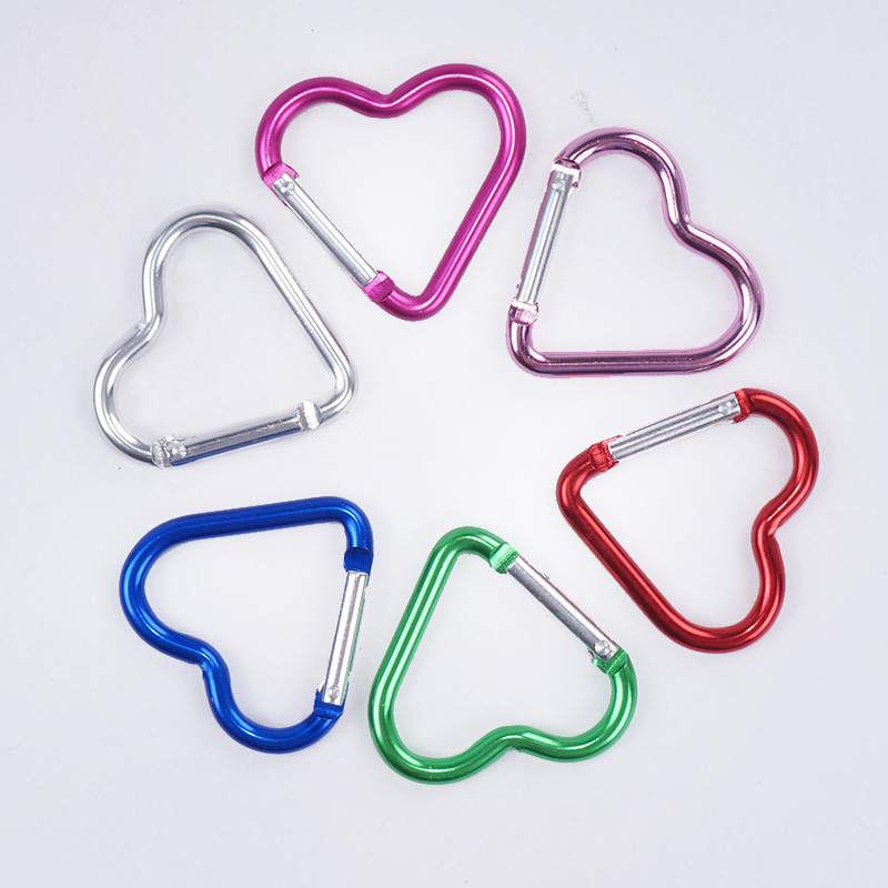 Keychain Multi Tool - Klip rantai kunci Carabiner aluminium bentuk