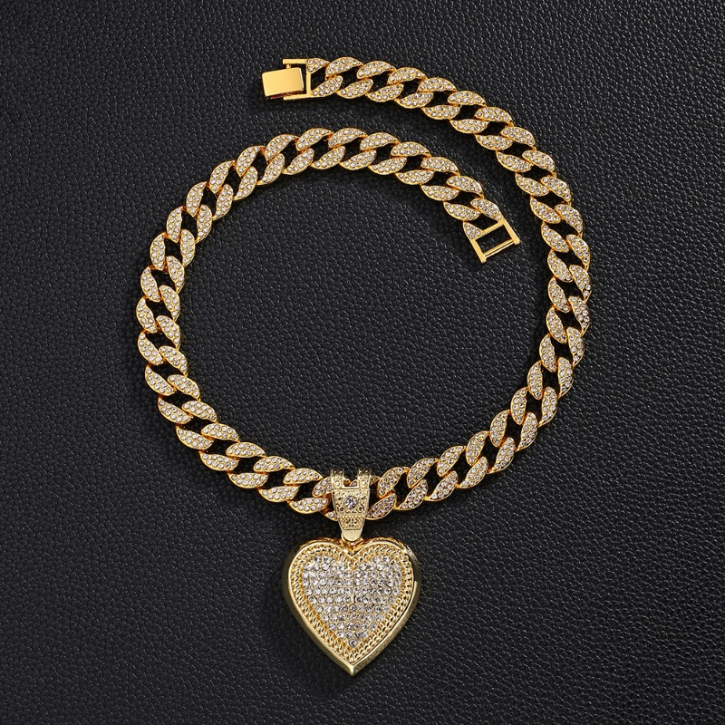 Men'S Accessories Instagram - Kalung Liontin Hati Minimalis Trendi Perhiasan