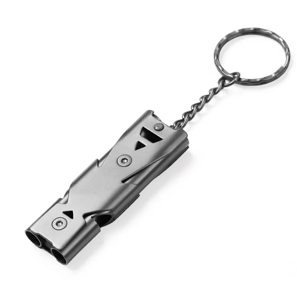 Keychain Multi Tool - Peluit Darurat Desibel Tinggi, Gantungan Kunci,