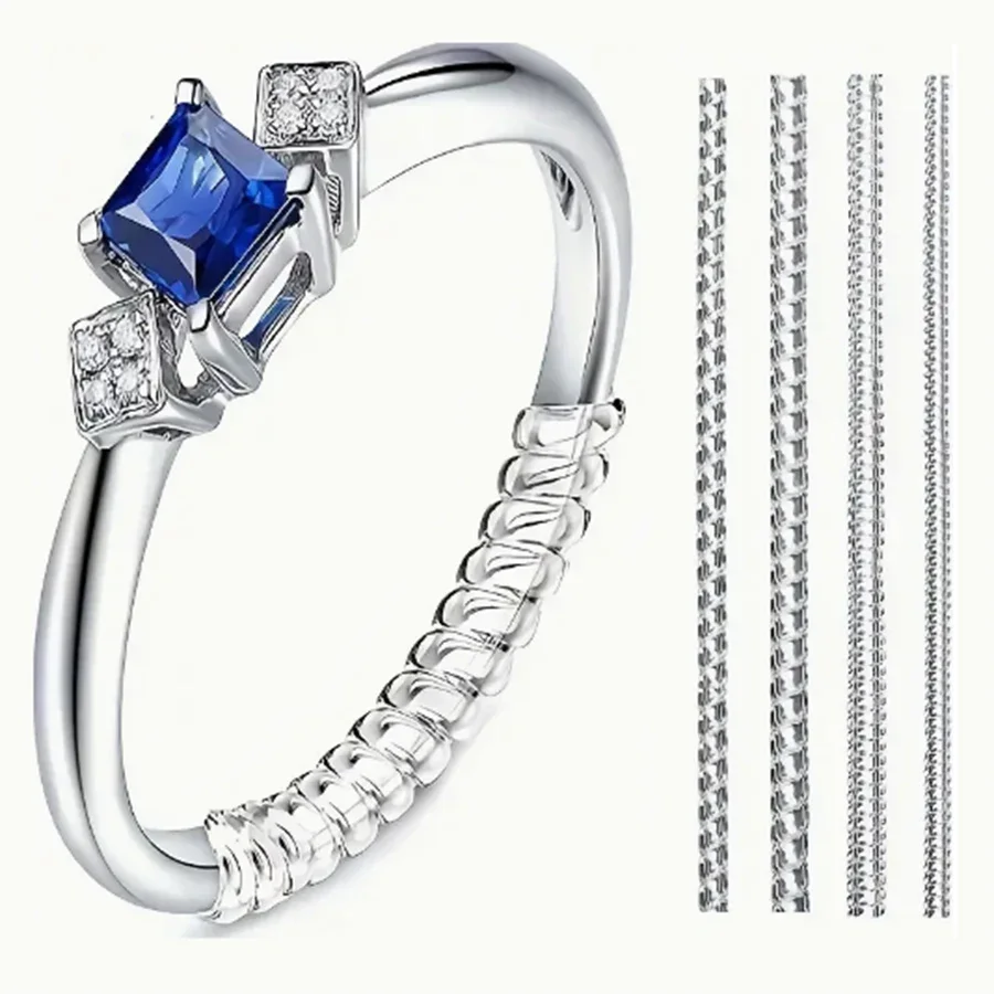 Men'S Accessories Rings - 4/8 Buah-Pengatur Ukuran Cincin-Pelindung Cincin Tak