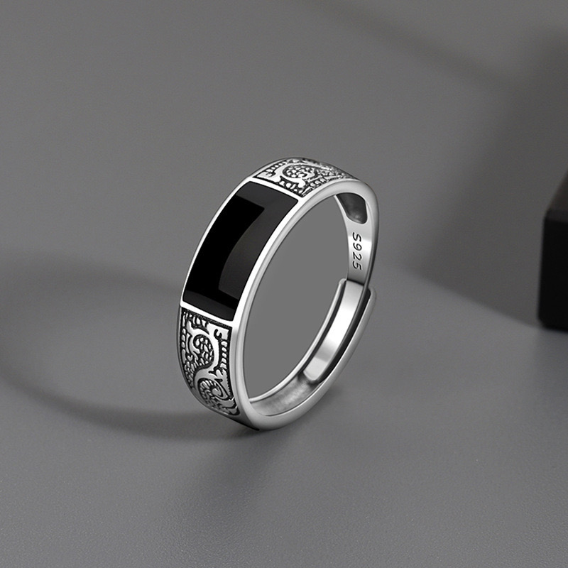 Men'S Minimalist Accessories - Cincin perak Sterling 925 untuk wanita