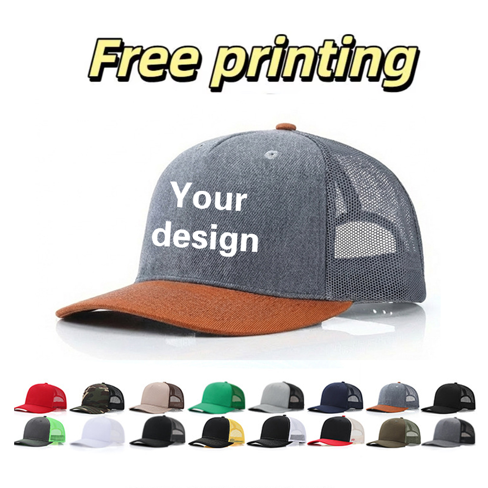 Men'S Accessories Designer - Topi Custom Print Logo Desain Perusahaan