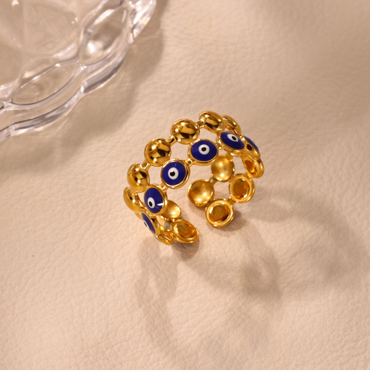 Cincin Mata Jahat Biru Turki V - Men Accessories Evil Eye ulasan dan harga