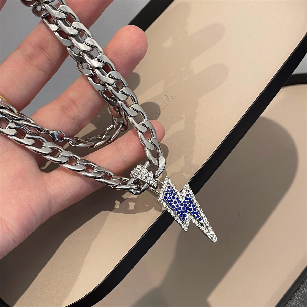 Kalung rantai Kuba gaya hip-ho - Men'S Accessories Instagram ulasan dan harga