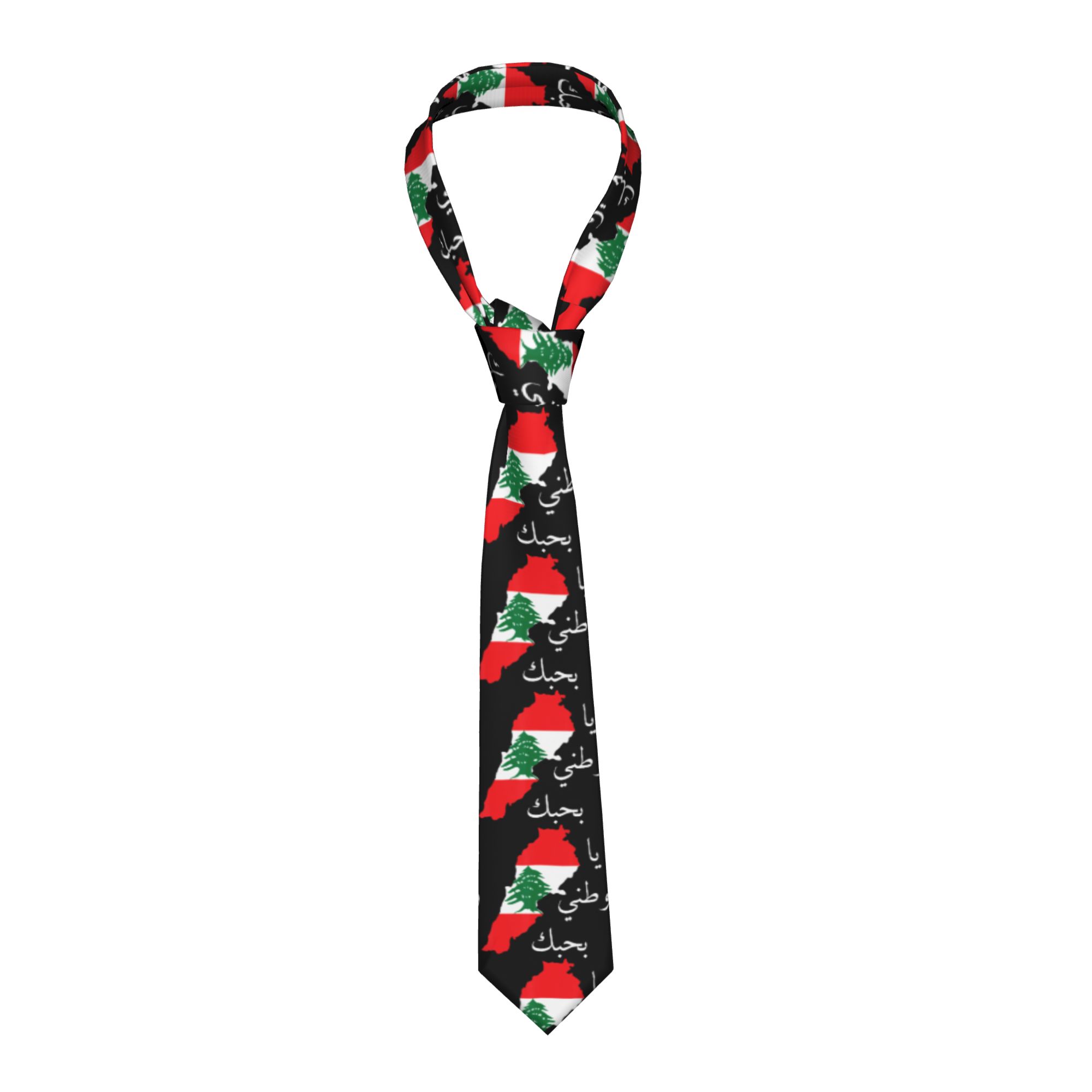 Dasi Peta Bendera Lebanon Beir - Men Accessories Lebanon ulasan dan harga