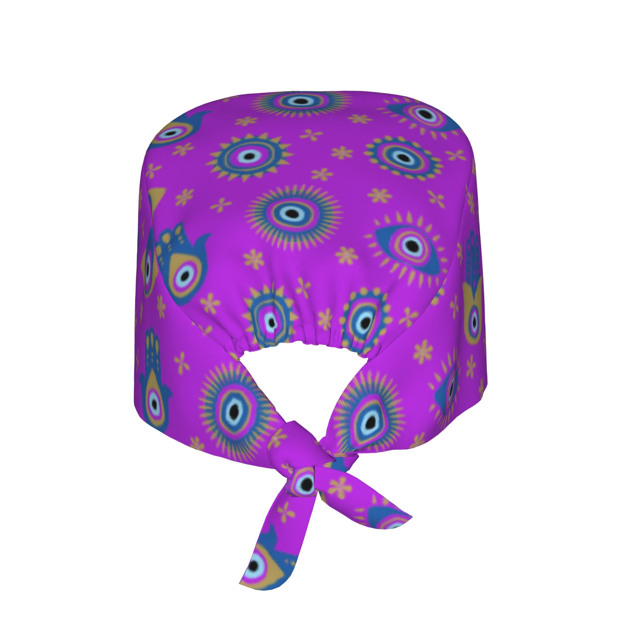 Topi Seragam Medis dengan Pola - Men Accessories Evil Eye ulasan dan harga