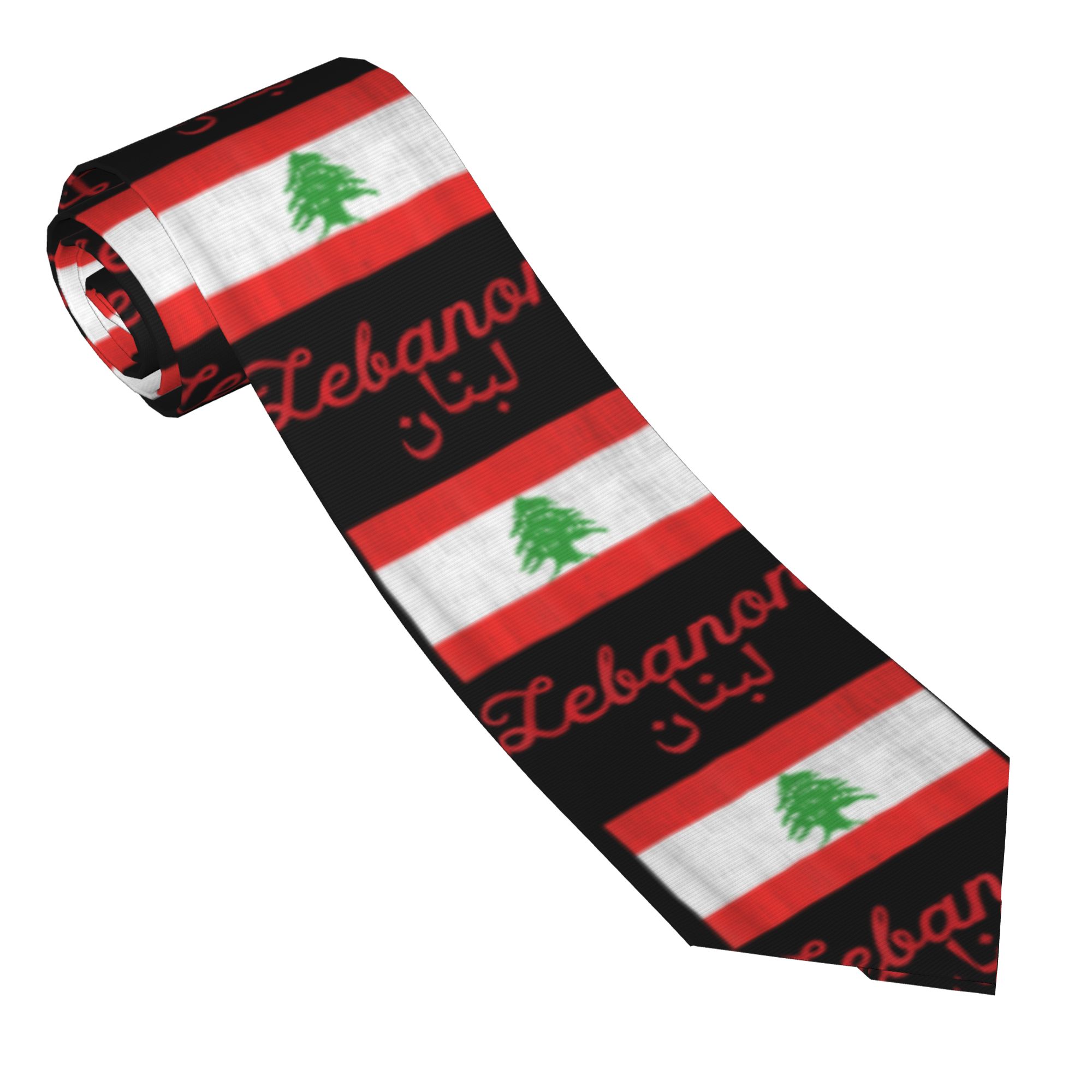 Dasi Bendera Lebanon Dasi Lehe - Men Accessories Lebanon ulasan dan harga