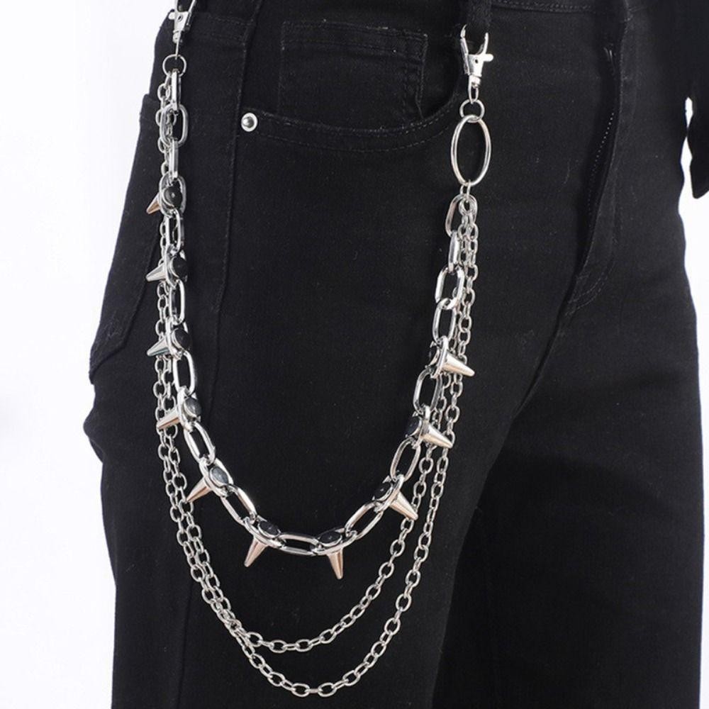 Rantai Pinggang Unisex Hip Hop - Men'S Accessories Rings ulasan dan harga