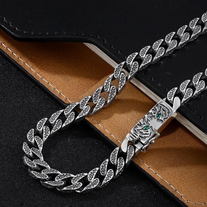 Kalung Rantai Kuba Motif Harim - Men'S Accessories Instagram ulasan dan harga