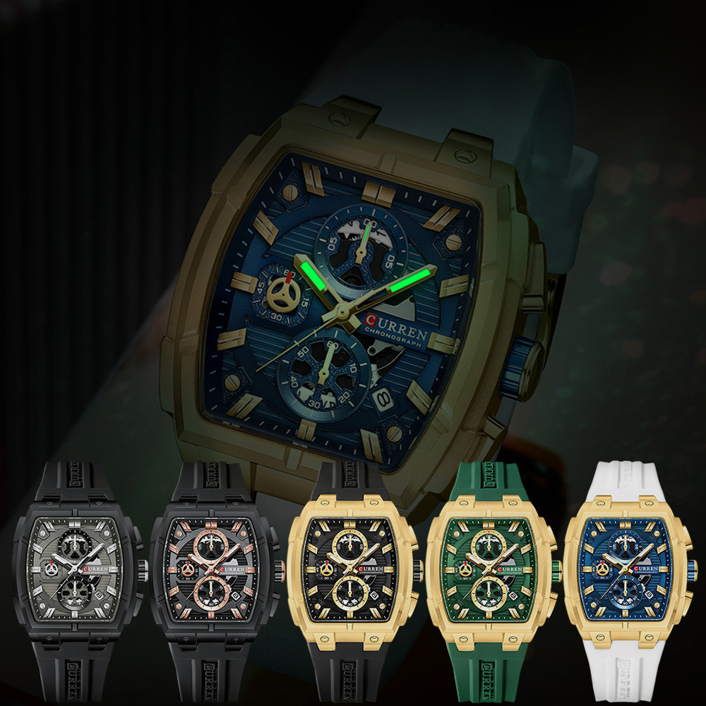 Jam Tangan Mewah Vintage CURRE - Men'S Accessories Watches ulasan dan harga
