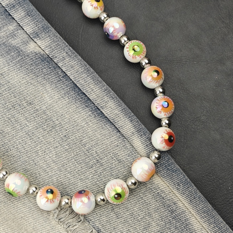 Hadiah Halloween Tahun 2025 DI - Men Accessories Evil Eye ulasan dan harga