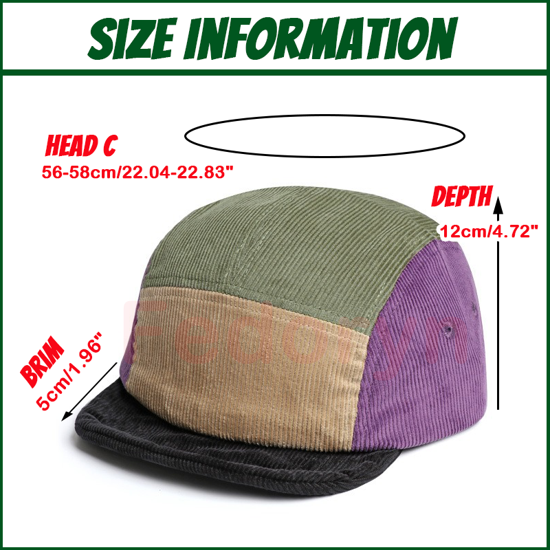 Fedoryn Topi Pinggiran Pendek  - Men'S Accessories Designer ulasan dan harga