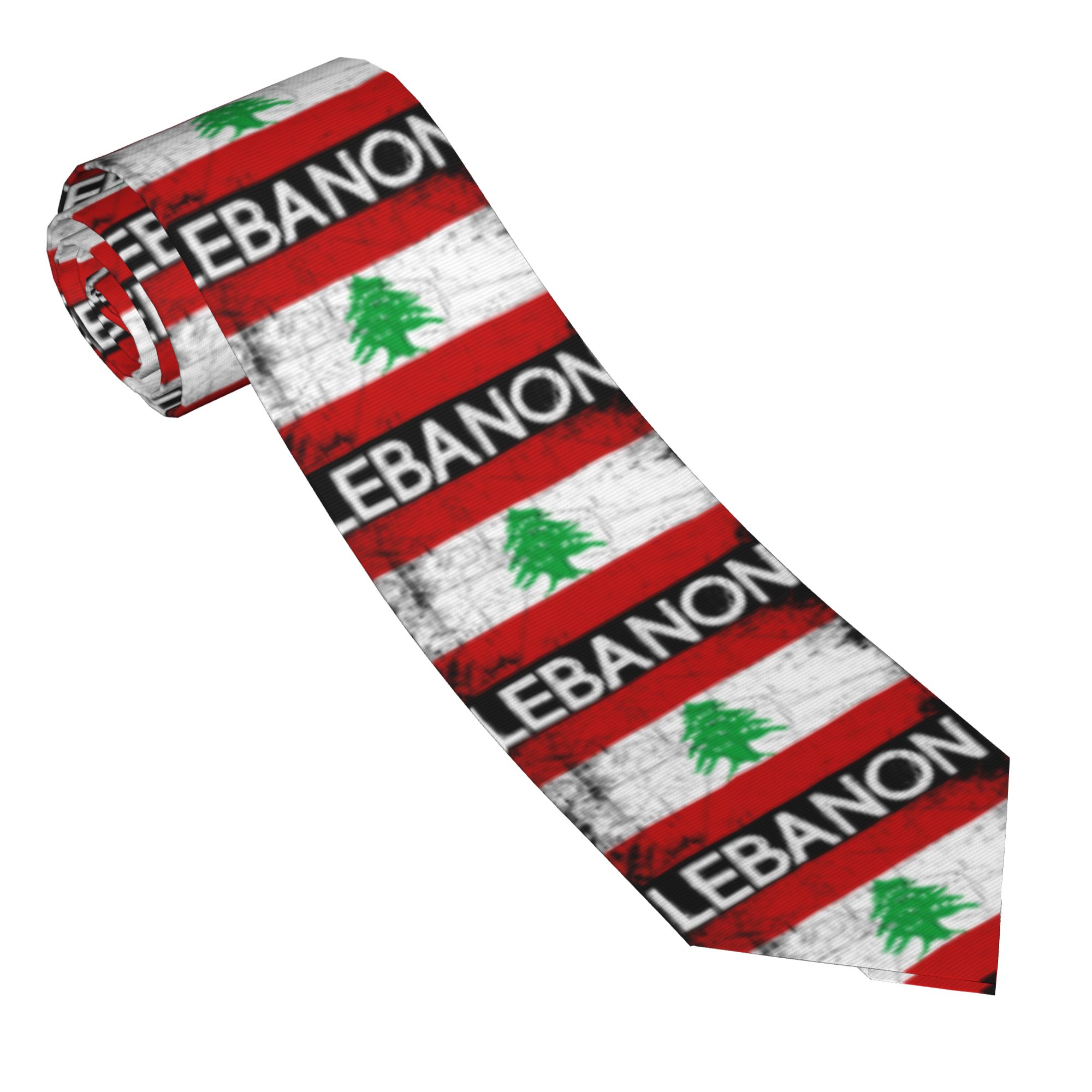 Dasi Bendera Lebanon Buatan Le - Men Accessories Lebanon ulasan dan harga