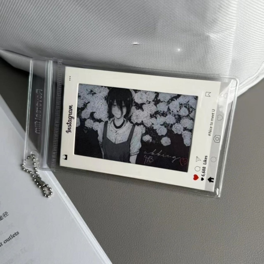 Kartu Foto Transparan Gaya Ins - Men'S Accessories Instagram ulasan dan harga