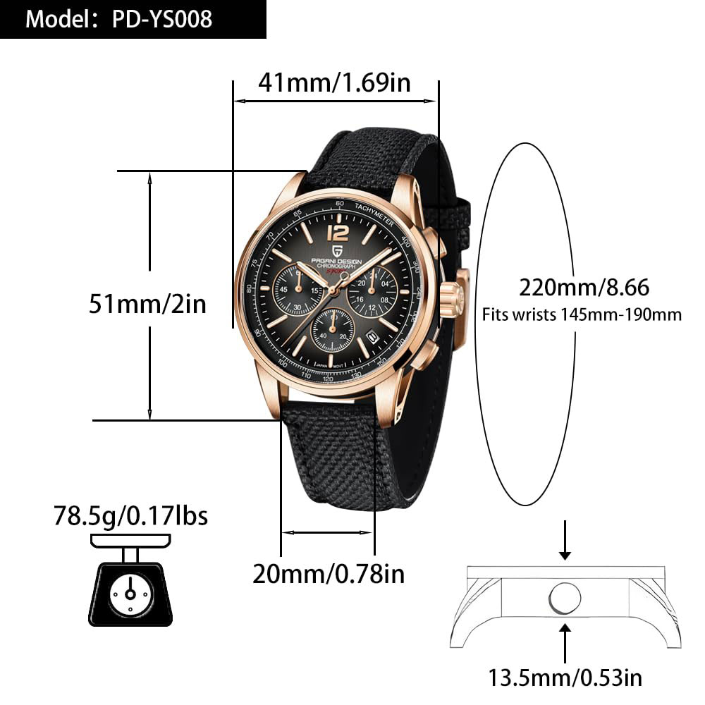 PAGANI DESIGN Jam Tangan Pria  - Men'S Accessories Watches ulasan dan harga