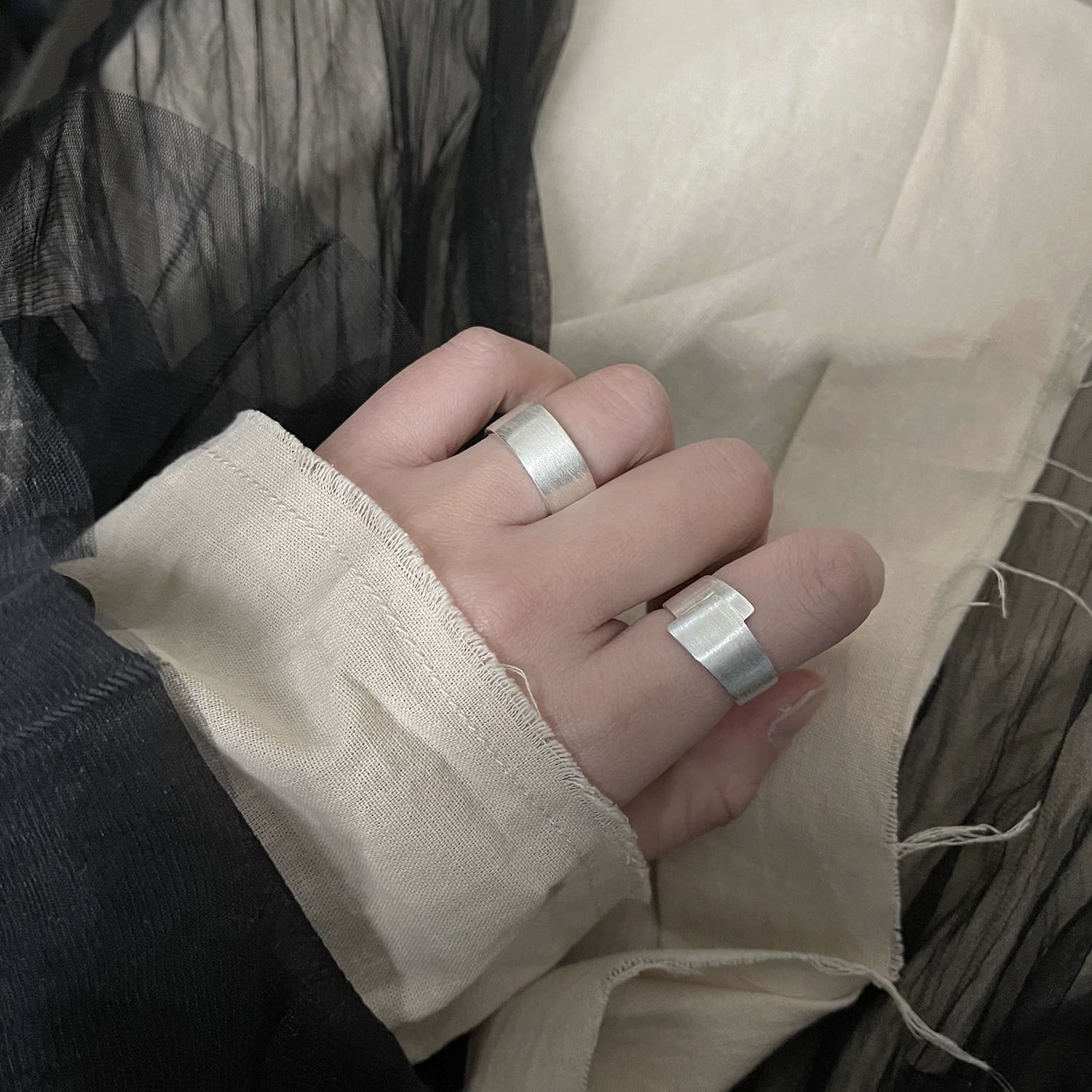 Cincin perak Sterling 925 untu - Men'S Minimalist Accessories ulasan dan harga