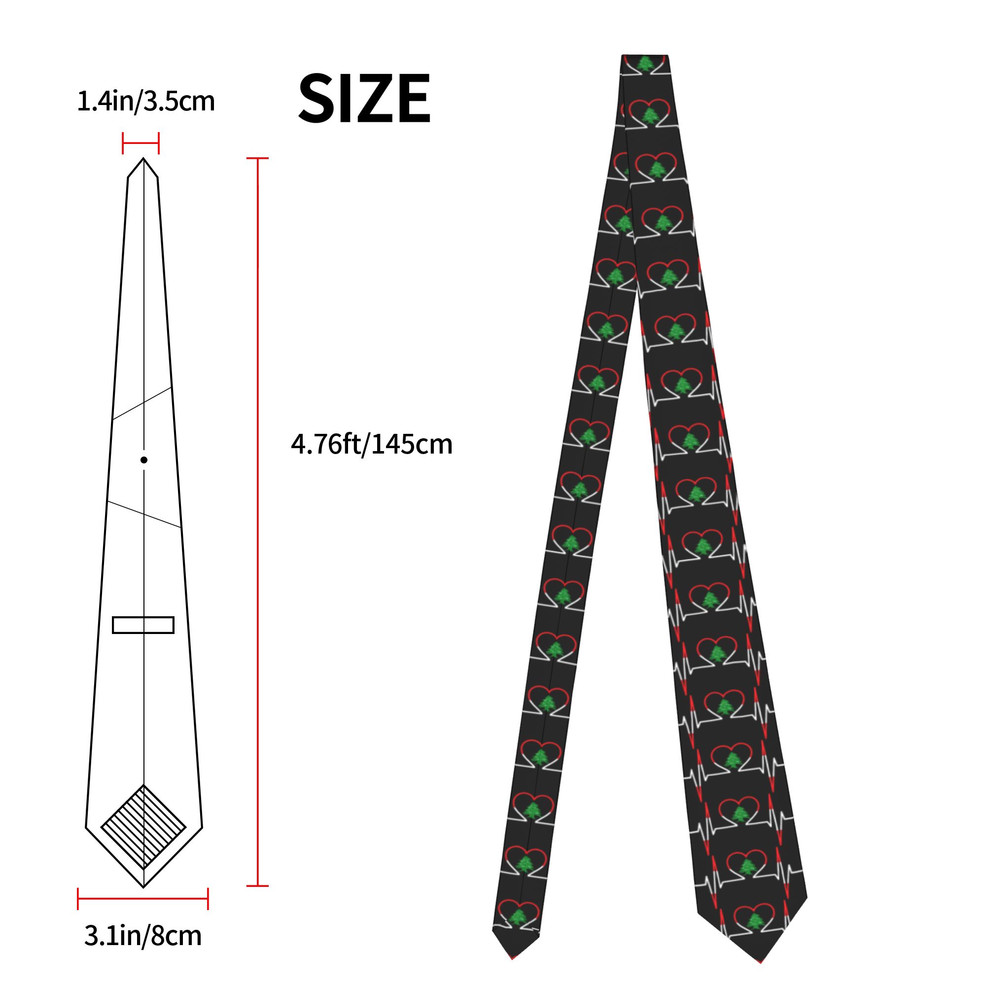 Dasi Desain Warna Bendera Nega - Men Accessories Lebanon ulasan dan harga