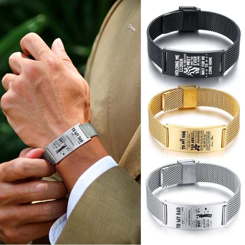Gelang Pria Abadi Sifat Mesh W - Men'S Accessories Watches ulasan dan harga