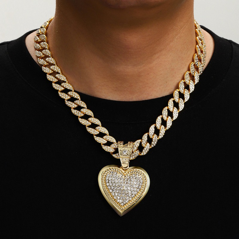 Kalung Liontin Hati Minimalis  - Men'S Accessories Instagram ulasan dan harga