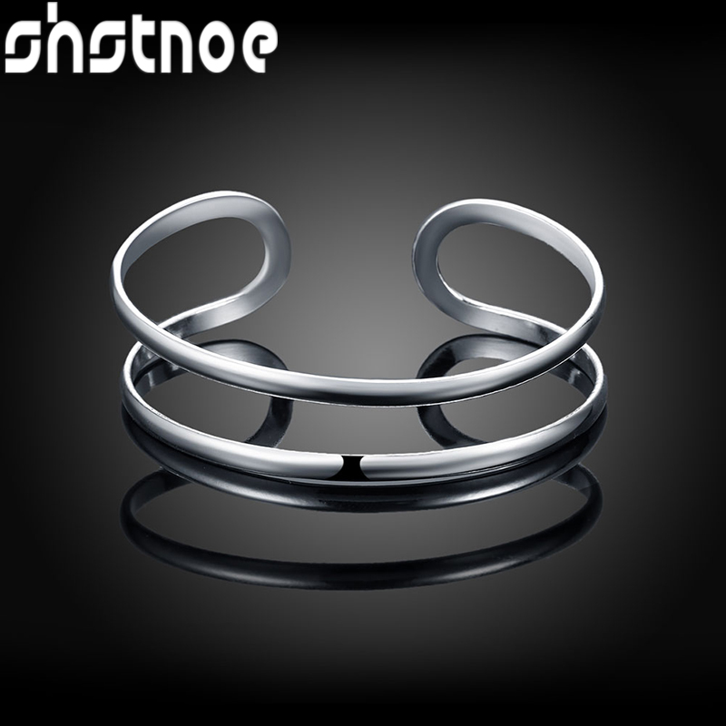 Gelang Berbentuk C Garis Ganda - Men'S Minimalist Accessories ulasan dan harga