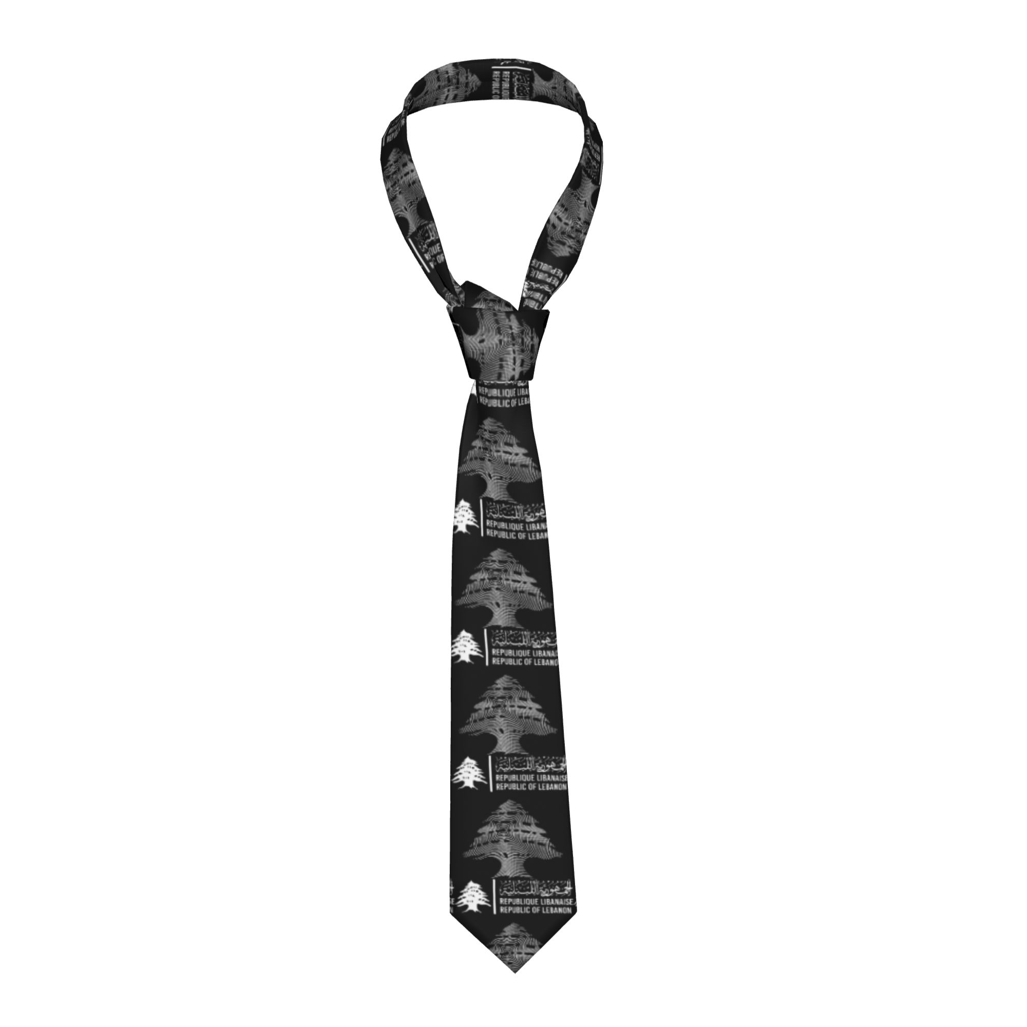 Dasi Pria Motif Bendera Lebano - Men Accessories Lebanon ulasan dan harga