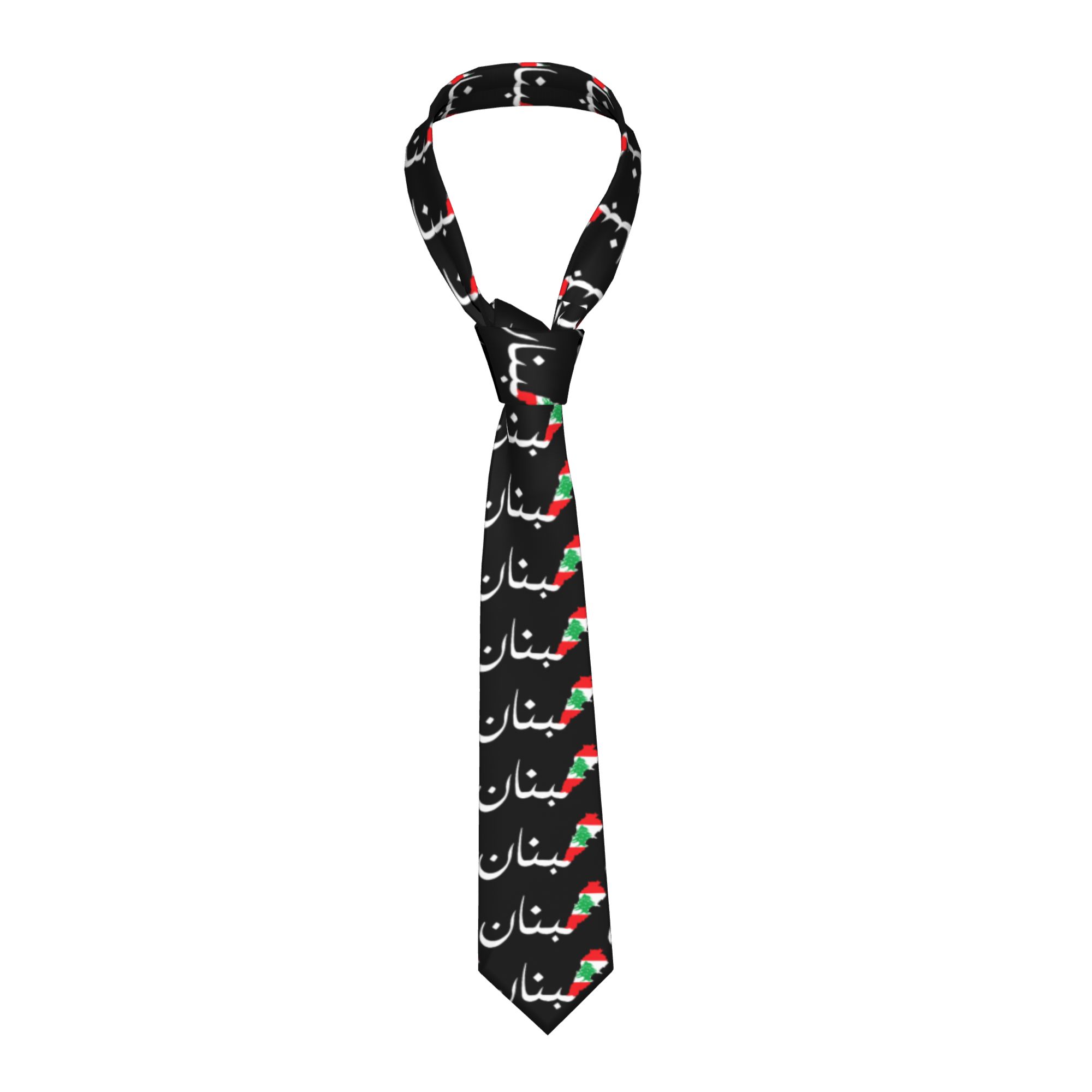 Dasi Pria Desain Peta Bendera  - Men Accessories Lebanon ulasan dan harga