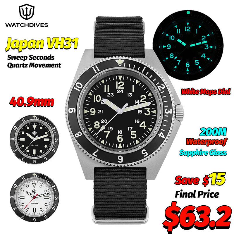 Watchdives WD1972 Jam Tangan K - Men'S Accessories Watches ulasan dan harga