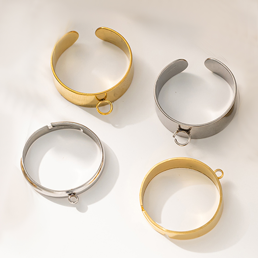 5 Buah/Lot Dasar Cincin Terbuk - Men'S Accessories Rings ulasan dan harga